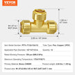 VEVOR Pipe Fittings 1/2