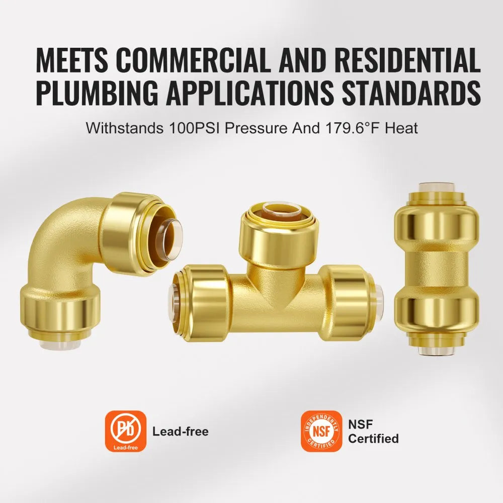 VEVOR Pipe Fittings 1/2