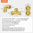 VEVOR Pipe Fittings 1/2