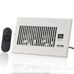 VEVOR Register Booster Fan, Quiet Vent Booster Fan Fits 6” x 10” Register Holes, with Remote Control and Thermostat Control, Adjustable Speed for Heating Cooling Smart Vent, White