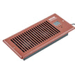 VEVOR Register Booster Fan, Quiet Vent Booster Fan Fits 4” x 10” Register Holes, with Remote Control and Thermostat Control, Adjustable Speed for Heating Cooling Smart Vent, Brown