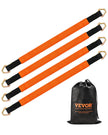 VEVOR Axle Straps Axle Tie Down Straps D Ring 2 in x 3.2 ft for Trailer Truck