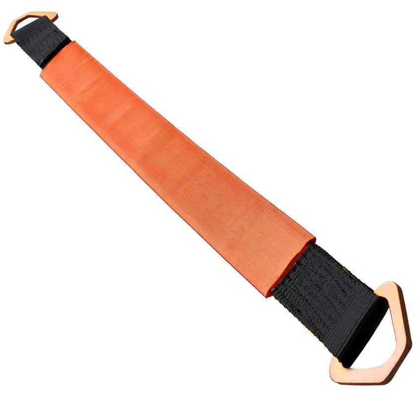 VEVOR Axle Straps Axle Tie Down Straps D Ring 2 in x 3.2 ft for Trailer Truck