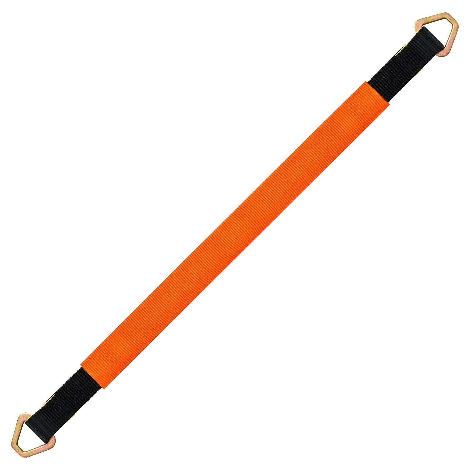 VEVOR Axle Straps Axle Tie Down Straps D Ring 2 in x 3.2 ft for Trailer Truck
