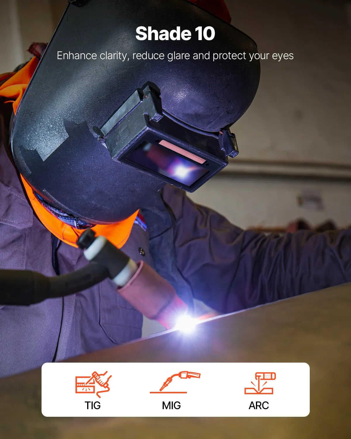 VEVOR Auto Darkening Welding Lens 4.25