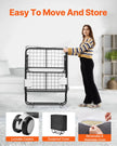 VEVOR Rollaway Bed Folding Bed with 4 inches Foam Mattress for Adults & Guest