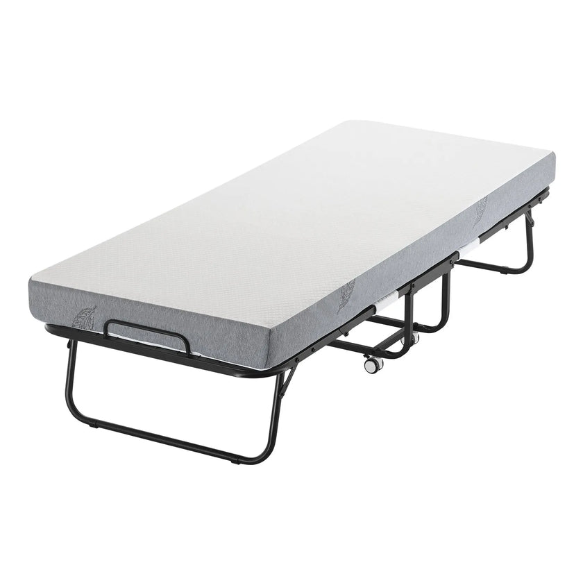 VEVOR Rollaway Bed Folding Bed with 5 inches Foam Mattress for Adults & Guest