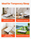 VEVOR Rollaway Bed Folding Bed with 4 in Foam Mattress for Adults and Guest