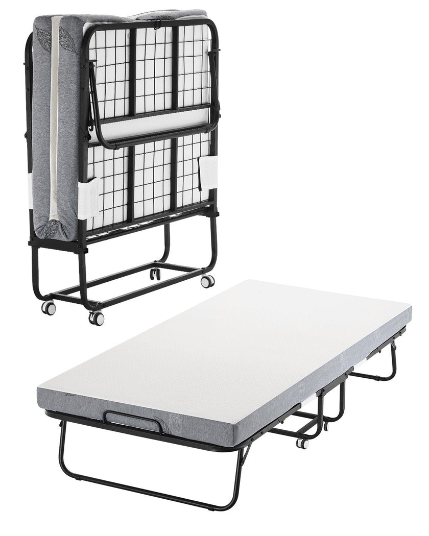 VEVOR Rollaway Bed Folding Bed with 4 in Foam Mattress for Adults and Guest