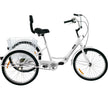 VEVOR Tricycle Adult 26’’ Wheels Adult Tricycle 1-Speed 3 Wheel Bikes For Adults Three Wheel Bike For Adults Adult Trike Adult Folding Tricycle Foldable Adult Tricycle 3 Wheel Bike Trike For Adults