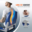 VEVOR Boat Seat Low Back Fold-Down Fishing Boat Seat Chair with Sponge Padding
