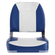 VEVOR Boat Seat Low Back Fold-Down Fishing Boat Seat Chair with Sponge Padding