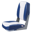 VEVOR Boat Seat Low Back Fold-Down Fishing Boat Seat Chair with Sponge Padding