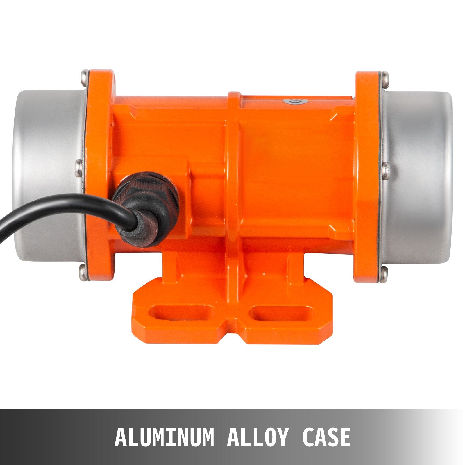 VEVOR AC Concrete Vibrator 110V, Motor Vibrating Motor 40W Single Phase AC Electric Vibrating Motor Aluminum Alloy Case 3600rpm Asynchronous Vibration Motor 2M Cable Concrete Vibrator IP65 Waterproof