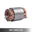 VEVOR AC Concrete Vibrator 110V, Motor Vibrating Motor 40W Single Phase AC Electric Vibrating Motor Aluminum Alloy Case 3600rpm Asynchronous Vibration Motor 2M Cable Concrete Vibrator IP65 Waterproof