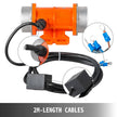 VEVOR AC Concrete Vibrator 110V, Motor Vibrating Motor 40W Single Phase AC Electric Vibrating Motor Aluminum Alloy Case 3600rpm Asynchronous Vibration Motor 2M Cable Concrete Vibrator IP65 Waterproof