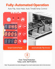 VEVOR Commercial Automatic Donuts Making Machine Doughnut Maker 4 Rows 240 PCS/H