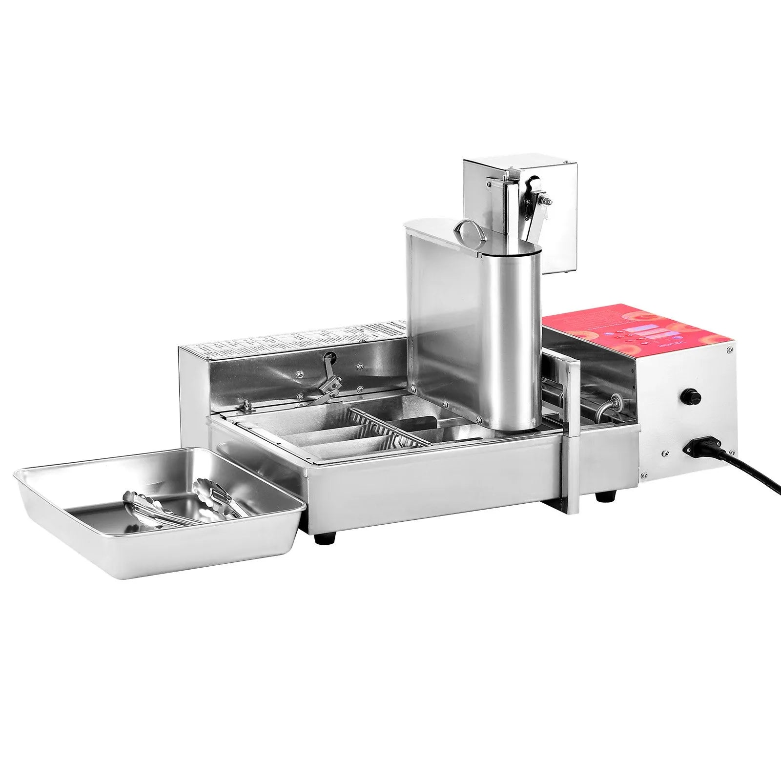 VEVOR Commercial Automatic Donuts Making Machine Doughnut Maker 4 Rows 240 PCS/H