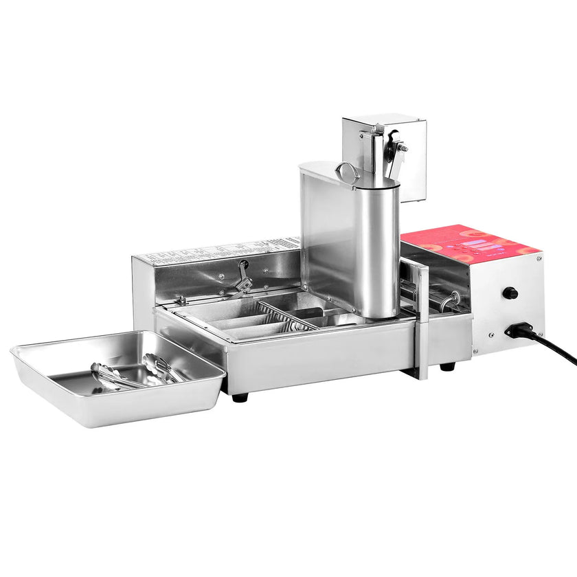 VEVOR Commercial Automatic Donuts Making Machine Doughnut Maker 4 Rows 240 PCS/H