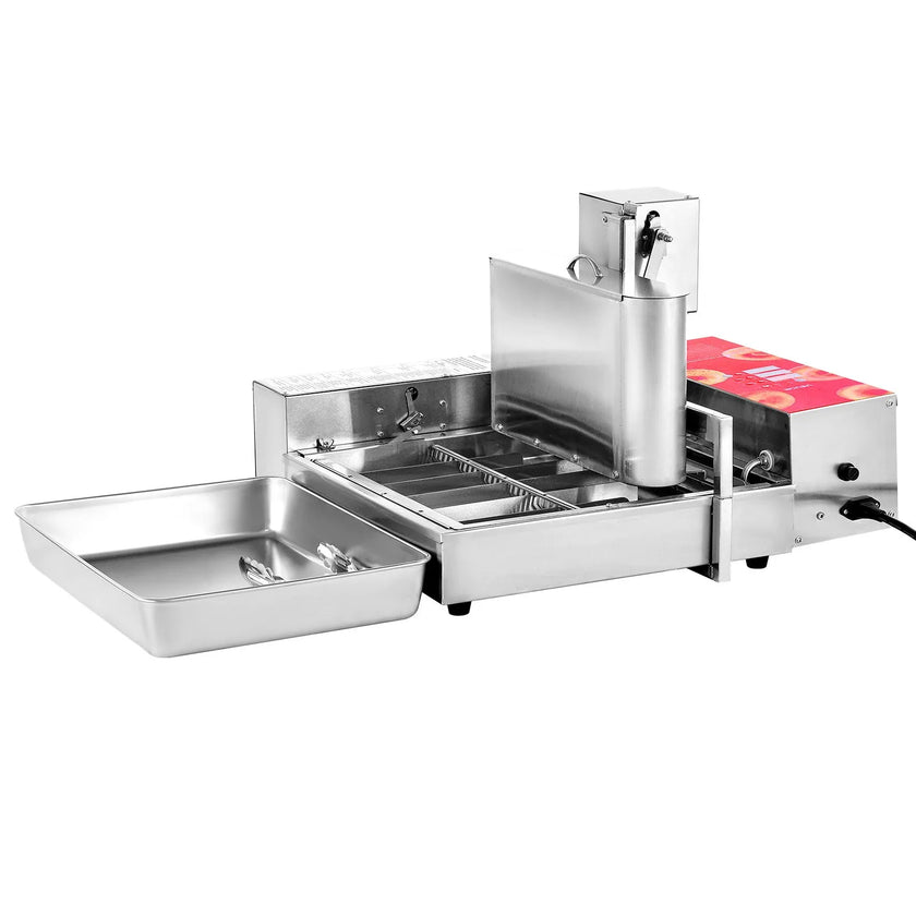 VEVOR Commercial Automatic Donuts Making Machine Doughnut Maker 6 Rows 360 PCS/H