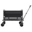 VEVOR Double Decker Wagon Collapsible 300L & 450 lbs Heavy Duty Folding Cart