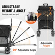 Foldable Double Decker Wagon, 400L Collapsible