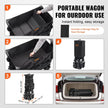 Foldable Double Decker Wagon, 400L Collapsible