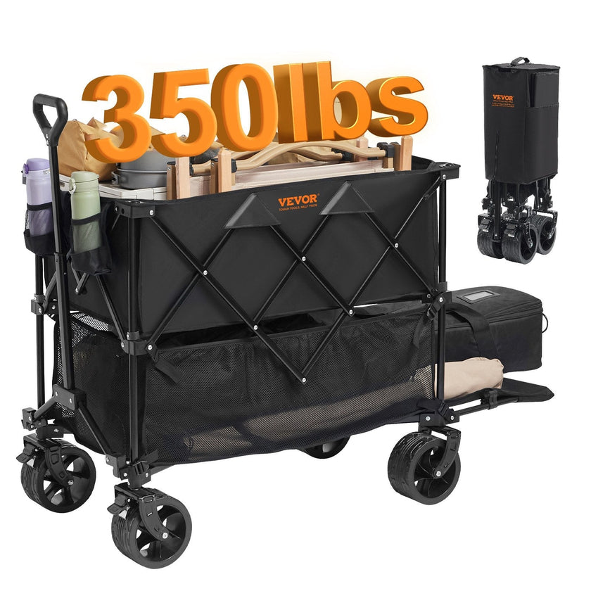 Foldable Double Decker Wagon, 400L Collapsible