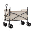 VEVOR Foldable Wagon Cart Converts to Bench 550lb Load & 220L Utility Wagon