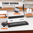 VEVOR Coil Spiral Binding Machine, Manual Book Maker 34-Holes Binding 120 Sheets, Punch Binder Adjustable for Letter Size, A4, A5