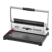 VEVOR Coil Spiral Binding Machine, Manual Book Maker 34-Holes Binding 120 Sheets, Punch Binder with Adjustable 3/16