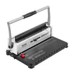 VEVOR Coil Spiral Binding Machine, Manual Book Maker 34-Holes Binding 120 Sheets, Punch Binder with Adjustable 3/16