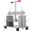 VEVOR Manual Paper Press Machine, 12x8.6 inch for A4 Sized Papers Flatting Machine, 10cm Thickness Steel Frame Manual Flat Paper Press Machine, Papermaking Book Press