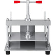 VEVOR Manual Paper Press Machine, 12x8.6 inch for A4 Sized Papers Flatting Machine, 10cm Thickness Steel Frame Manual Flat Paper Press Machine, Papermaking Book Press