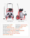 Drain Cleaner Machine 100 FT x 1/2
