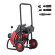 100FT Automatic Feed Drain Cleaner Machine with 1/2