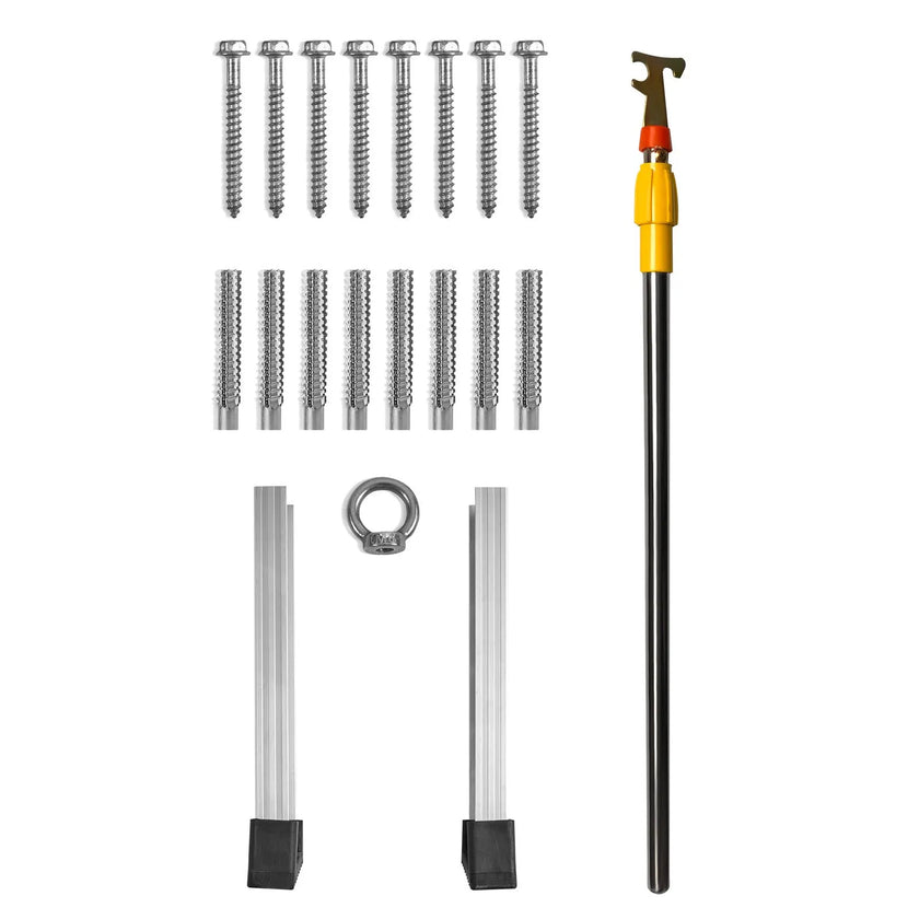 VEVOR Attic Ladder Foldable, 350-pound Capacity, 22.5