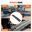 VEVOR Portable Wheelchair Ramp, 10 ft 800 lbs Capacity, Non-Slip Aluminum Folding Threshold Ramp, Foldable Mobility Scooter Ramp Wheel Chair Ramp, Handicap Ramp for Home Steps, Stairs, Doorways, Curbs