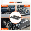 VEVOR Portable Wheelchair Ramp, 2 ft 800 lbs Capacity, Non-Slip Aluminum Folding Threshold Ramp, Foldable Mobility Scooter Ramp Wheel Chair Ramp, Handicap Ramp for Home Steps, Stairs, Doorways, Curbs