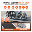 VEVOR Portable Wheelchair Ramp, 3 ft 800 lbs Capacity, Non-Slip Aluminum Folding Threshold Ramp, Foldable Mobility Scooter Ramp Wheel Chair Ramp, Handicap Ramp for Home Steps, Stairs, Doorways, Curbs