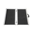 VEVOR Portable Wheelchair Ramp, 3 ft 800 lbs Capacity, Non-Slip Aluminum Folding Threshold Ramp, Foldable Mobility Scooter Ramp Wheel Chair Ramp, Handicap Ramp for Home Steps, Stairs, Doorways, Curbs
