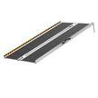 VEVOR Portable Wheelchair Ramp, 5 ft 800 lbs Capacity, Non-Slip Aluminum Folding Threshold Ramp, Foldable Mobility Scooter Ramp Wheel Chair Ramp, Handicap Ramp for Home Steps, Stairs, Doorways, Curbs