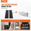 VEVOR Portable Wheelchair Ramp, 6 ft 800 lbs Capacity, Non-Slip Aluminum Folding Threshold Ramp, Foldable Mobility Scooter Ramp Wheel Chair Ramp, Handicap Ramp for Home Steps, Stairs, Doorways, Curbs