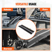 VEVOR Portable Wheelchair Ramp, 7 ft 800 lbs Capacity, Non-Slip Aluminum Folding Threshold Ramp, Foldable Mobility Scooter Ramp Wheel Chair Ramp, Handicap Ramp for Home Steps, Stairs, Doorways, Curbs