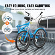VEVOR Folding Adult Tricycle, 26-Inch Adult Folding Trikes, Carbon Steel 3 Wheel Cruiser Bike with Large Basket & Adjustable Seat, Shopping Picnic Foldable Tricycles for Women, Men, Seniors (Blue)