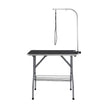 VEVOR Pet Grooming Table Arm with Clamp, 36''x24'' Dog Grooming Station, Foldable Pets Grooming Stand for Medium and Small Dogs, Free No Sit Haunch Holder with Grooming Loop, Bearing 330lbs