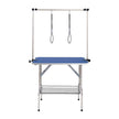 VEVOR Pet Grooming Table Two Arms with Clamp, 36''x24'' Dog Grooming Station, Foldable Pets Grooming Stand for Medium and Small Dogs, Free No Sit Haunch Holder with Grooming Loop, Bearing 330lbs