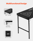 VEVOR 8' Portable Beer Pong Tailgate Table Party Drinking Game Carrying Handle