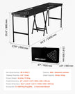 VEVOR 8' Portable Beer Pong Tailgate Table Party Drinking Game Carrying Handle