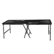 VEVOR 8' Portable Beer Pong Tailgate Table Party Drinking Game Carrying Handle